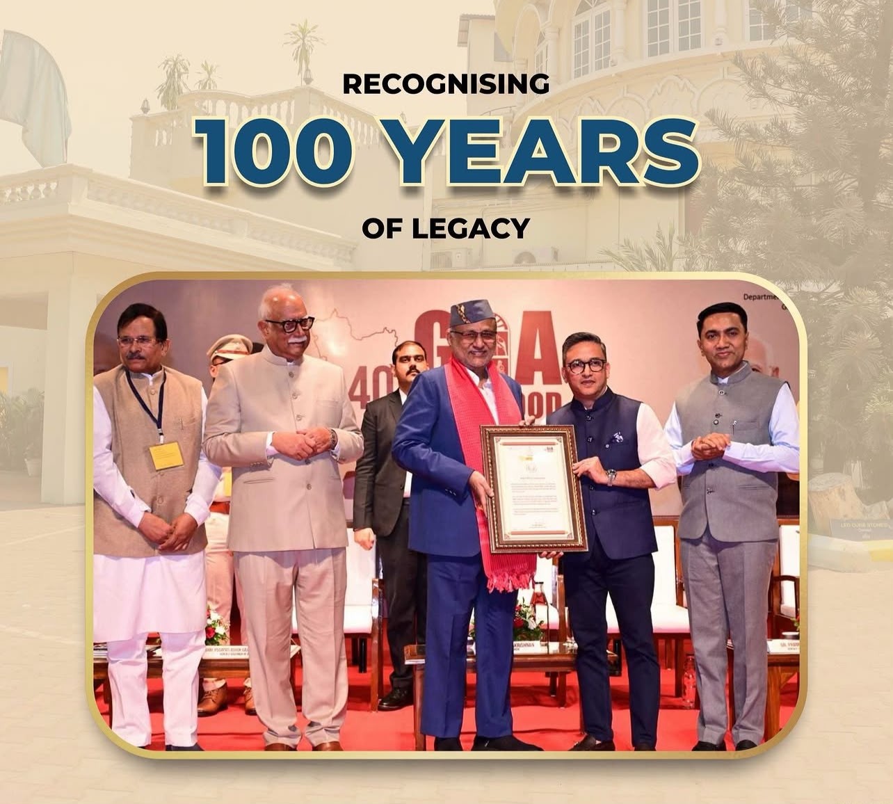 Goa Statehood Award